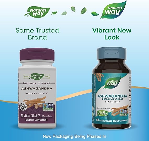 Ashwagandha Premium Extract 60 Vegan Capsules