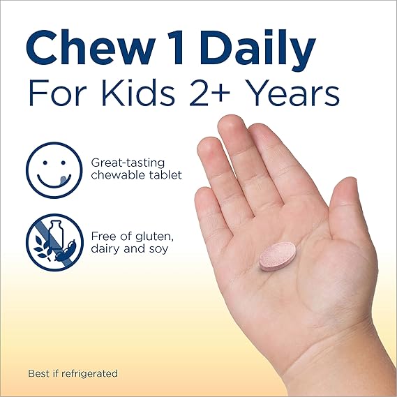 Renew Life Kids Probiotic 3 billion CFU 6 Strains 30 tablets