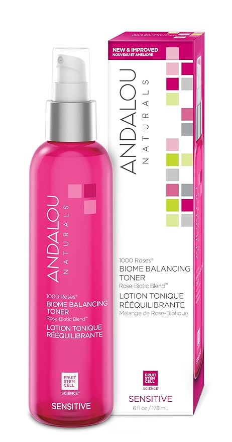 Andalou Naturals 1000 Roses Biome Balancing Toner Sensitive Skin