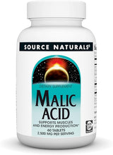 SOURCE NATURALS MALIC ACID 60T