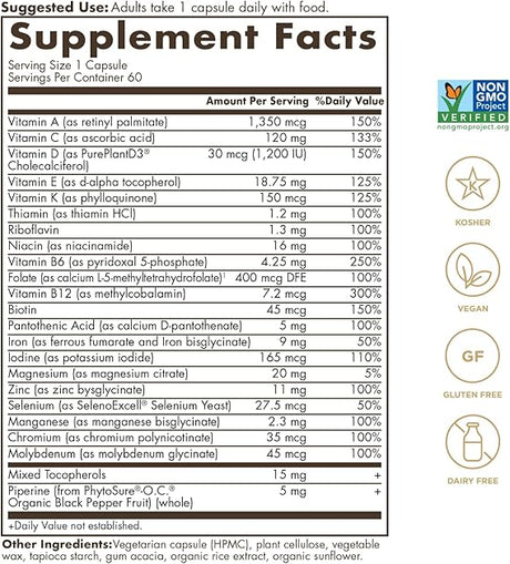 Solgar Female Multiple Tablets (CALIFORNIA ACCOUNTS ONLY)