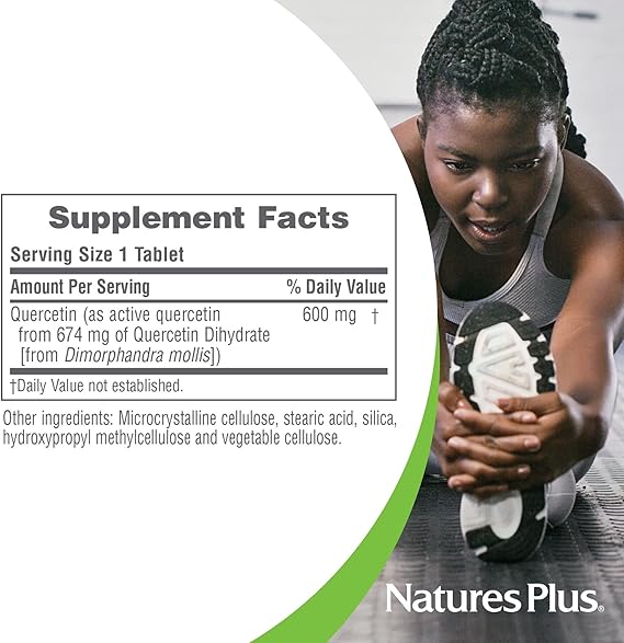 Natures Plus PRO Quercetin 600 mg