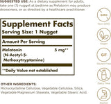 Solgar Melatonin 5 mg Nuggets 60tablet