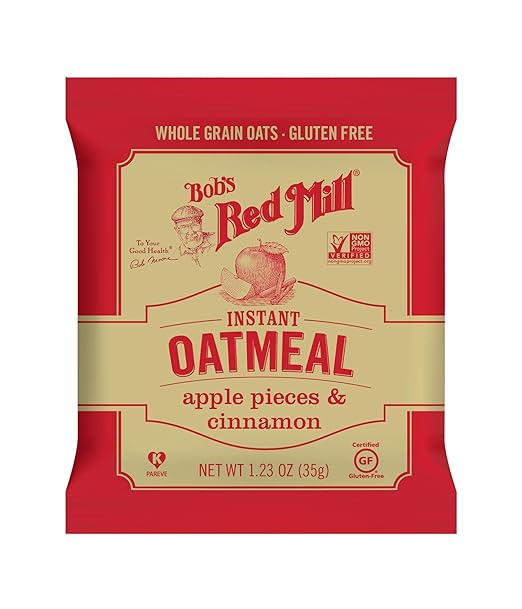 BOB`S RED MILL Apple Pieces Cinnamon, Packets, Gluten Free 9.88 OZ