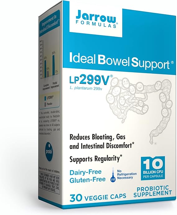 Jarrow Formulas Ideal Bowel Support LP 299V 30 veggie capsules