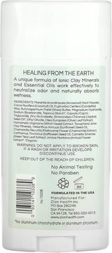 Zion Health Clay Dry Bold - Fragrance Free 2.8 oz