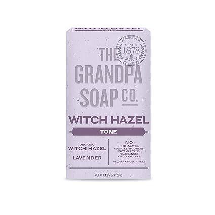 GRANDPA'S BRAND SWITCH HAZEL BAR SOAP 4.25OZ