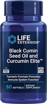 Life Extension Black Cumin Seed Oil & Curcumin Elite