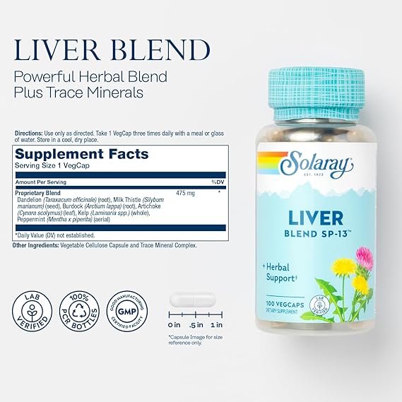 Solaray Liver Blend SP-13