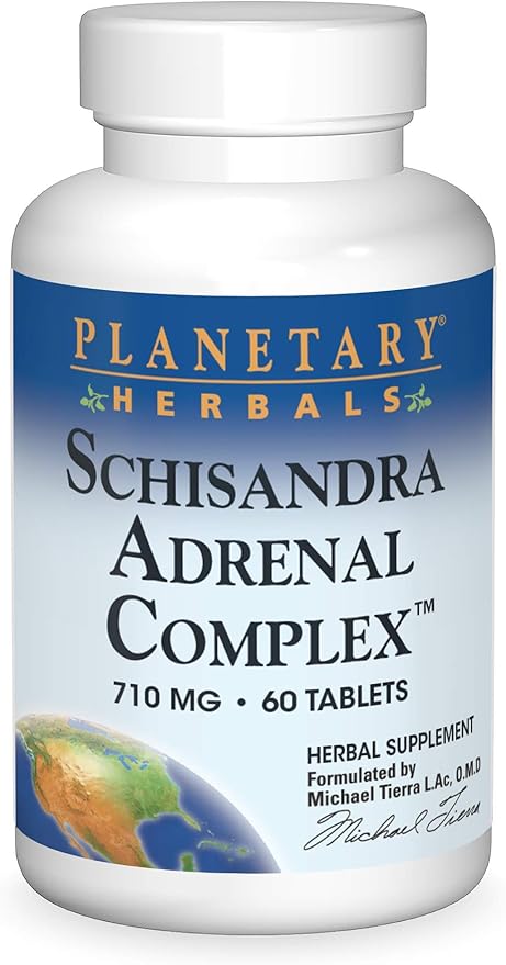 PLANETARY HERBALS SCHISANDRA ADRENAL COMPLEX 60T