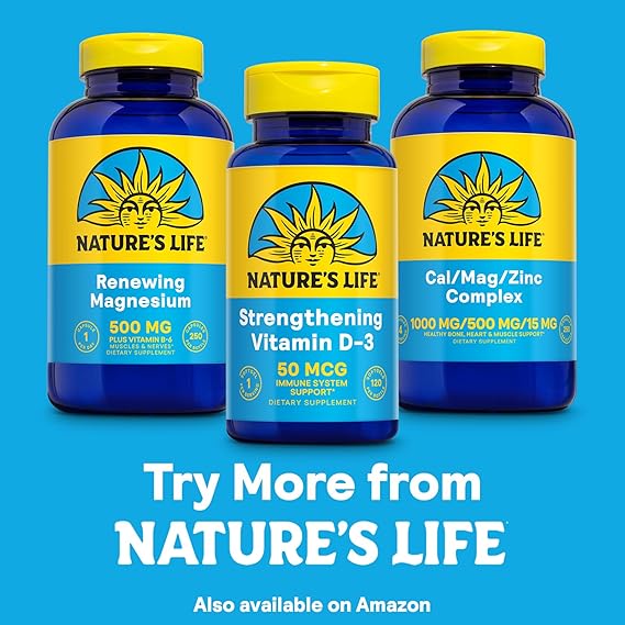 Natures Life D3 120ct 50mcg