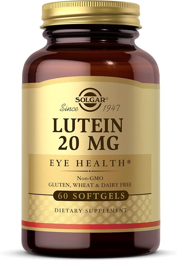 Solgar Lutein 20 mg Softgels 60softgel