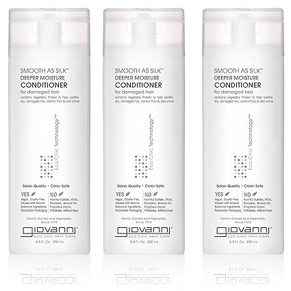 Giovanni Smooth As Silk Deeper Moisture Conditioner For Damaged Hair