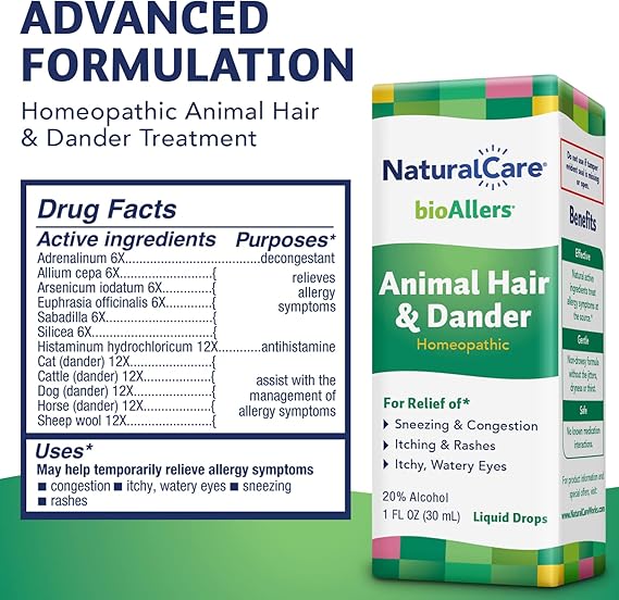 Natural Care BioAllers Animal Hair & Dander