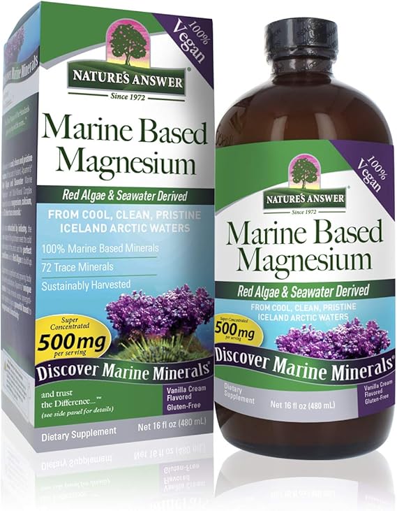 NATURE'S ANSWER MARINE BASED MAGNESIUM LIQUID 16OZ