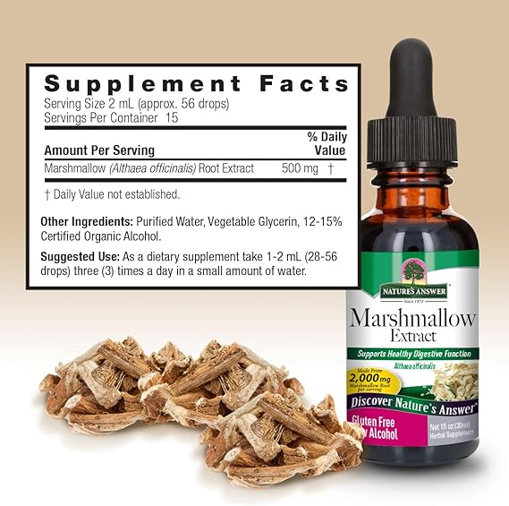 NATURE'S ANSWER MARSHMALLOW ROOT 1OZ