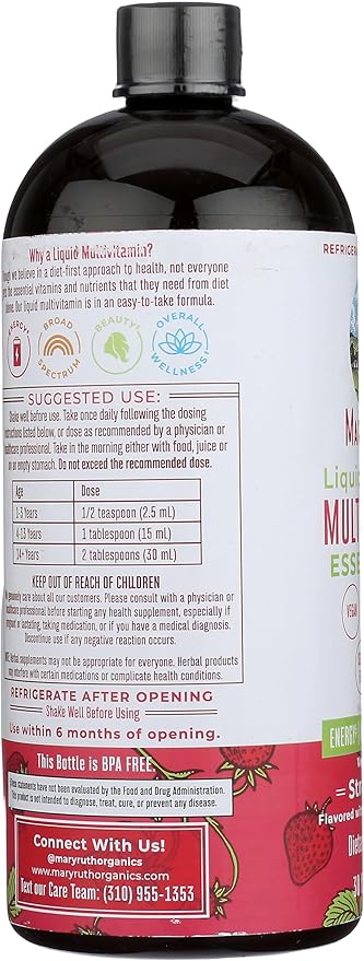 Liquid Morning Multivitamin Essentials 30oz