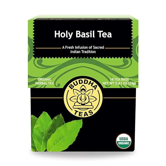 BUDDHA TEAS Organic Holy Basil 18 BAG