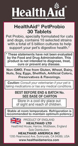 HealthAid PetProbio Once Daily