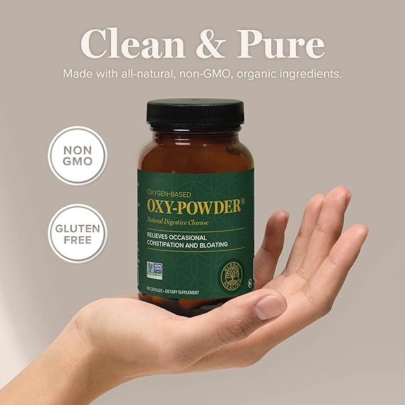 Oxy-Powder Natural Digestive Blend 60 Capsules