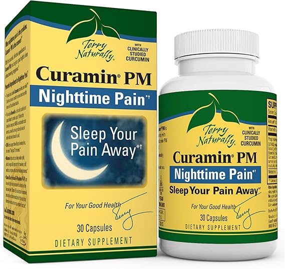 Terry Naturally Curamin PM Nighttime Pain 30 Capsules