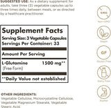 Solgar L-Glutamine 500 mg Vegetable Capsules 100V cap