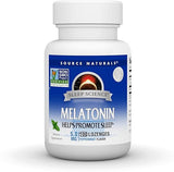 SOURCE NATURALS SLEEP SCIENCE MELATONIN 5MG PMINT 100 LOZ