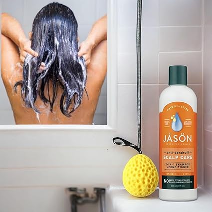 JASON NATURAL PRODUCTS DANDRRUFF RELIEF 2 IN 1 SHAMPOO CONDITIONER 12OZ