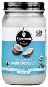 SPECTRUM NATURALS Coconut Oil, Unrefined 14 OZ