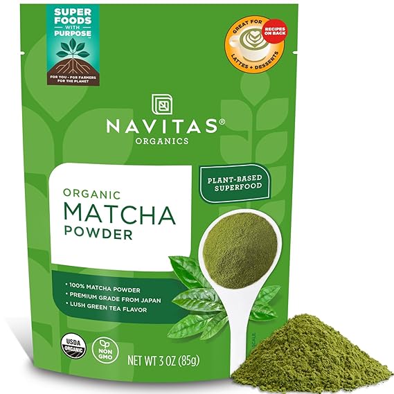 NAVITAS ORGANICS MATCHA powder 8 oz