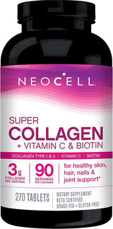 Neocell SUPER COLLAGEN + VIT C + BIOTIN 270 TABS