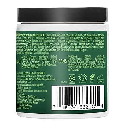 Desert Essence TEA TREE CLEANSING PADS 100 Pak