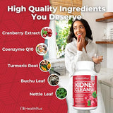 KIDNEY CLEANSE PROMOTES URINARY TRACT WELLNESS HELPS MAINTAIN NORMAL KIDNEY FUNCTIONS