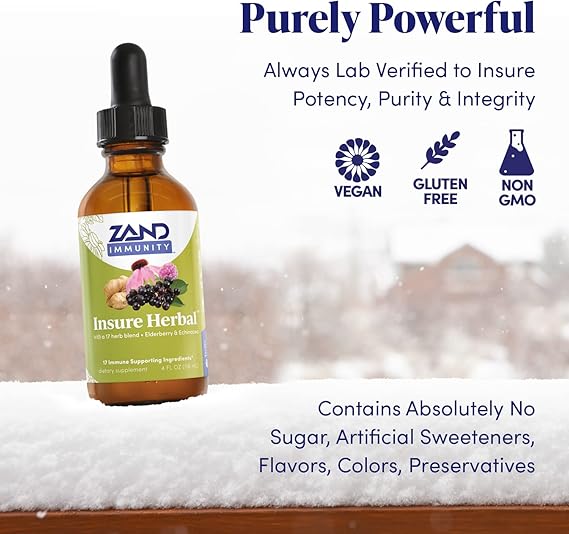 Zand Insure Herbal™ Elderberry & Echinacea 4floz