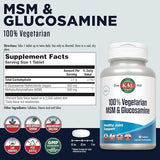 Kal 100% Vegetarian MSM & Glucosamine