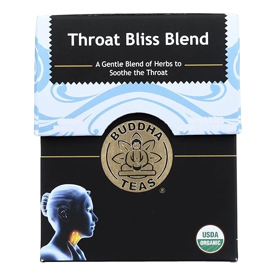 BUDDHA TEAS Throat Bliss Blend 18 BAG