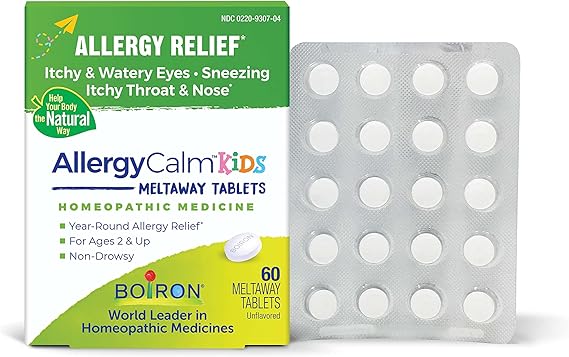 Boiron Allergy Calm Kids Meltaway Tablets