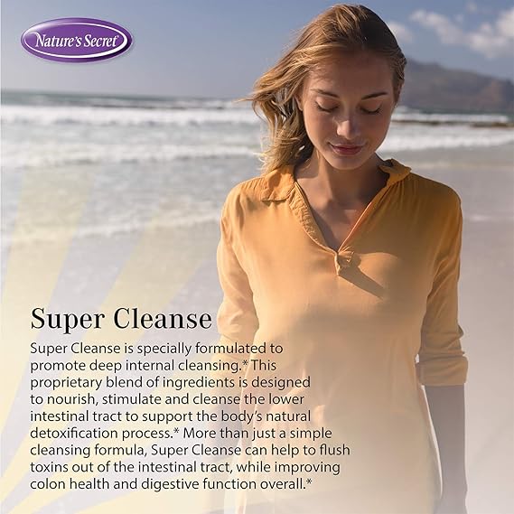 NATURES SECRET SUPER CLEANSE 200T NS100