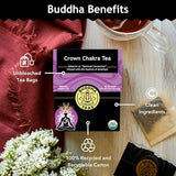 BUDDHA TEAS Organic Crown Chakra Tea 18 BAG