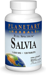 PLANETARY HERBALS FULL SPECTRUM SALVIA 1,020 MG 60 TABS