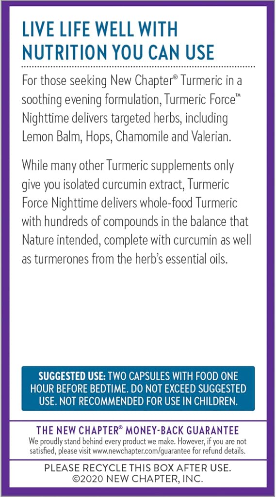 Turmeric Force Nighttime