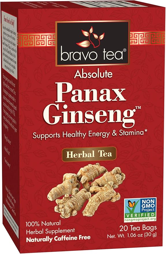 BRAVO TEA Absolute Panax Ginseng Tea 20 BAG