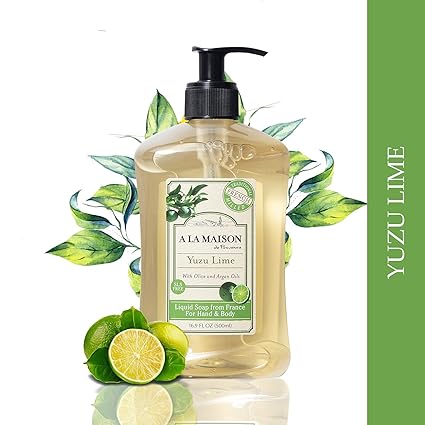 A La Maison Yuzu Lime Hand & Body Soap