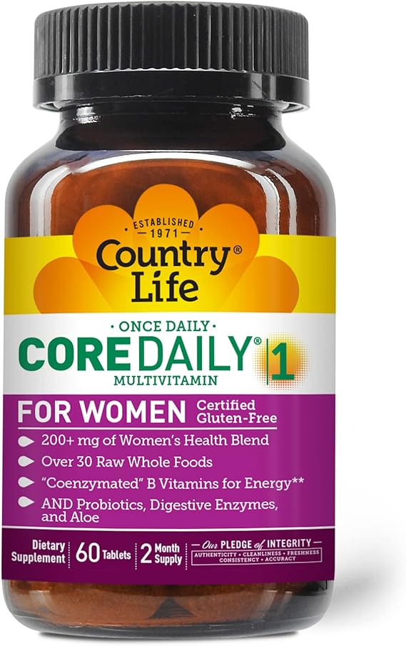 Country Life CORE DAILY 1 WOMEN'S 60 Tablet