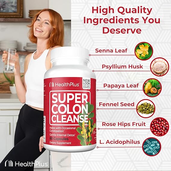 HEALTH PLUS SUPER COLON CLEANSE 60