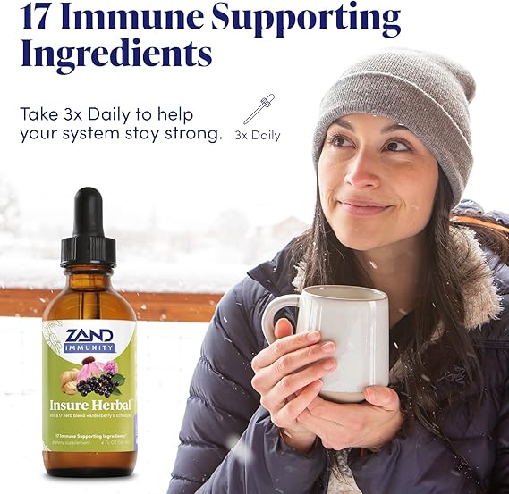 Zand Insure Herbal™ Elderberry & Echinacea 4floz