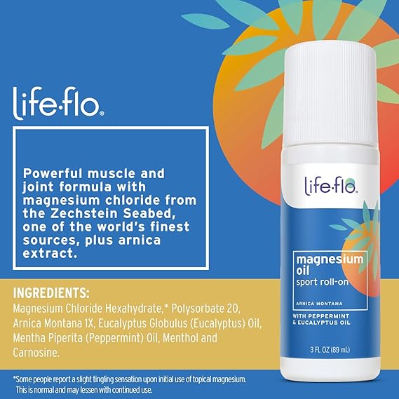 LifeFlo Pure Magnesium Oil Spray 2floz