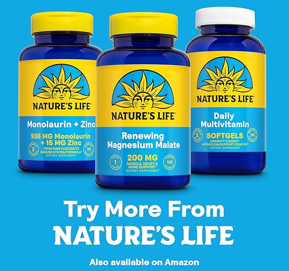 Natures Life Renewing Magnesium Malate 100ct 200mg