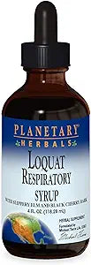 PLANETARY HERBALS LOQUAT RESPIRATORY SYRUP 4 OZ