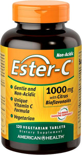 Solgar Ester-C®  1000 mg with Citrus Bioflavonoids Vegetarian Tablets 120tablet